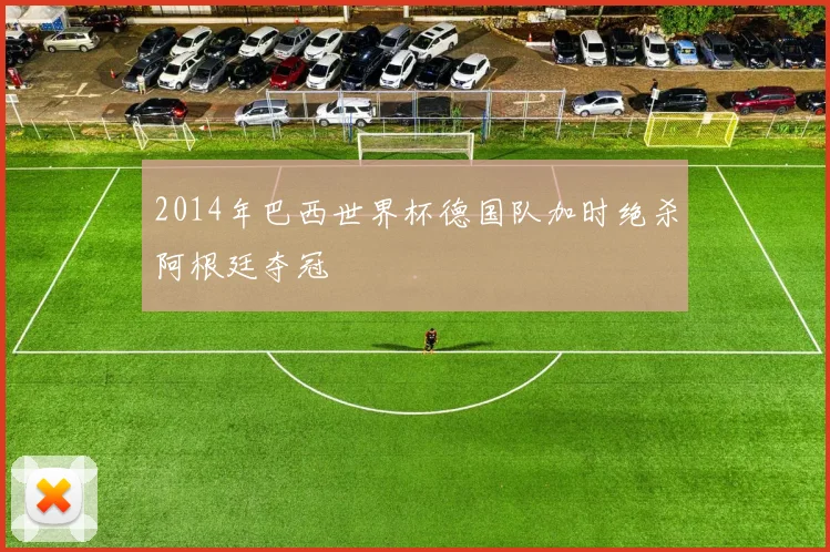 2014年巴西世界杯德国队加时绝杀阿根廷夺冠